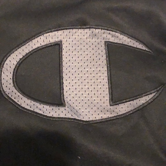 ‼️Black and dark grey champion hoodie‼️ - Picture 3 of 4